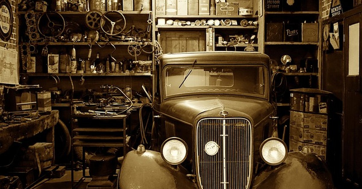 antique tool restoration blueprint