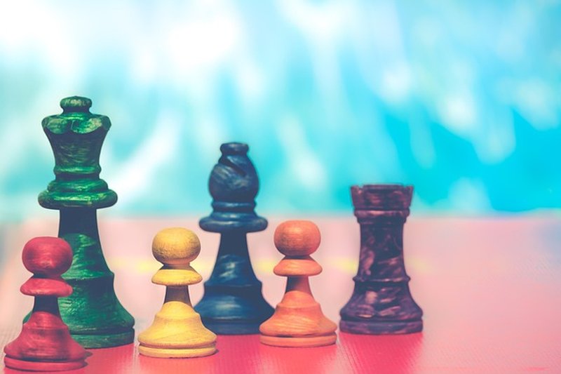 vintage board game sets display