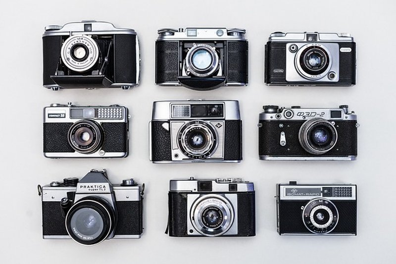 vintage camera brands that hold value display collection
