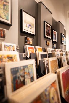 Comparison of museum glass and acrylic glazing options for art prints