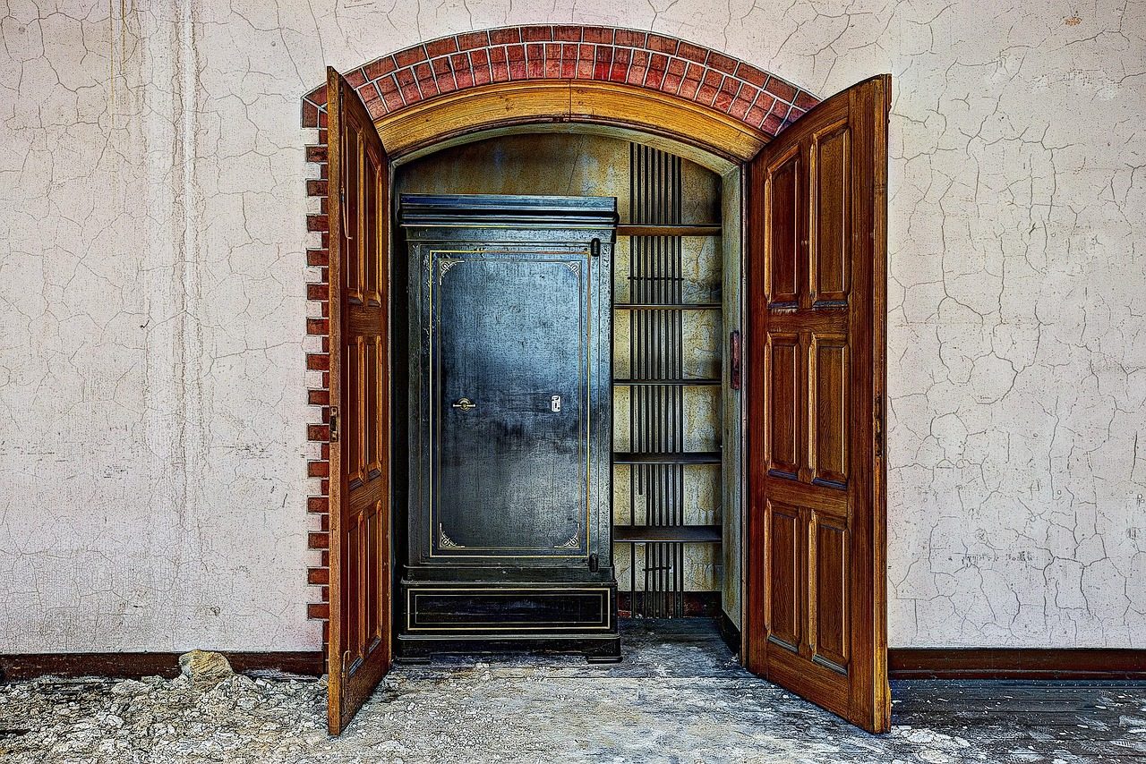 closet, monastery, architecture, hdr, building, safe, doors, brown building, brown door, closet, closet, closet, safe, s