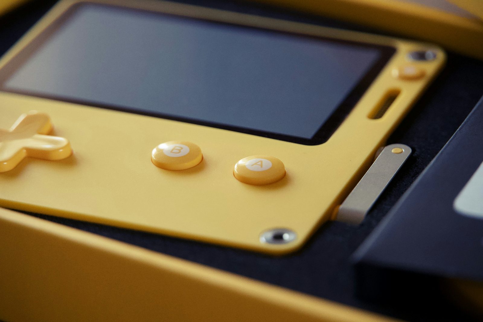 a close up of a game controller
